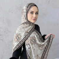 Printed Hijab Scarf(MH239)