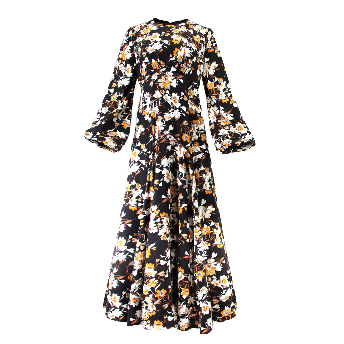 Profile NYC floral dress with colorful floral pattern, stylish design, perfect for casual or summer wear.