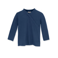 Faux wrap modal T-shirt by profile-nyc, featuring a stylish wrap design in soft modal fabric, shown in Top-04.jpg.