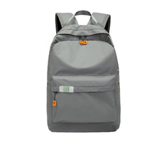 Black Rirati Korean style backpack with large capacity, suitable for women and men, featuring a rechargeable design.