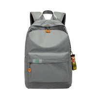 Black Rirati high Korean style backpack with large capacity for women and men, featuring a rechargeable design and spacious compartments.