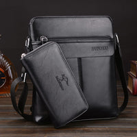 Two black Rirati men's backpacks with sleek, trendy design, ideal for business and casual use, featuring a versatile and stylish look.