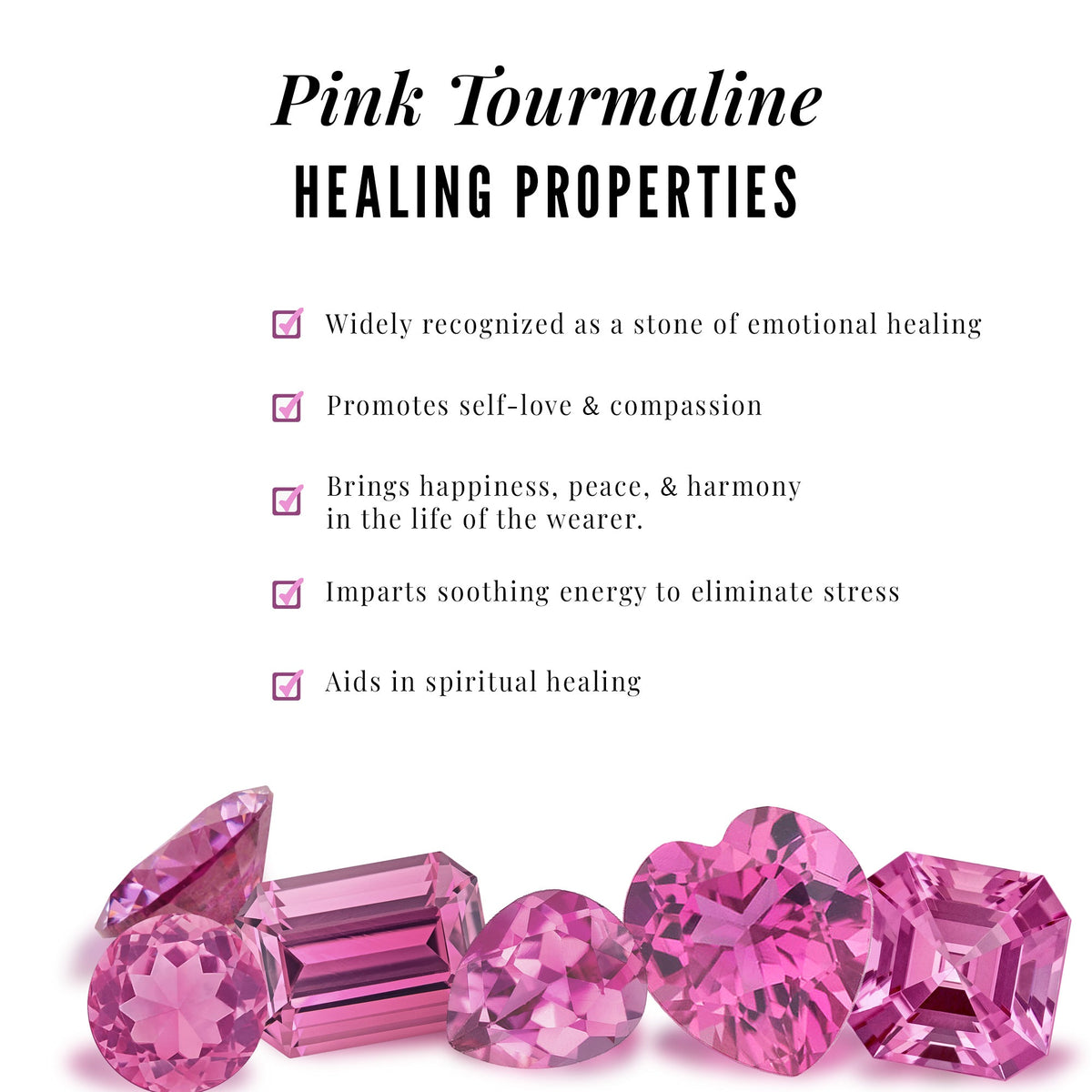 1 Carat round pink tourmaline flower engagement ring from Rosec Jewels with a silver band and intricate floral design.