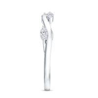 Marquise cut lab grown diamond wedding band by Rosec Jewels featuring a sleek, elegant ring design with sparkling diamonds.