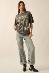 Blonde Butterfly Tee shirt by Rosie Karma featuring a blonde butterfly graphic on a casual women's top.