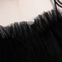SelenaHuanStudio spaghetti-strap prom dress with pleated bodice, ruffle layered soft tulle tutu for formal events.