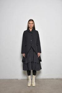 Simply Mila Imperial Coat, stylish women's outerwear with a tailored fit and classic design, shown in a neutral color.