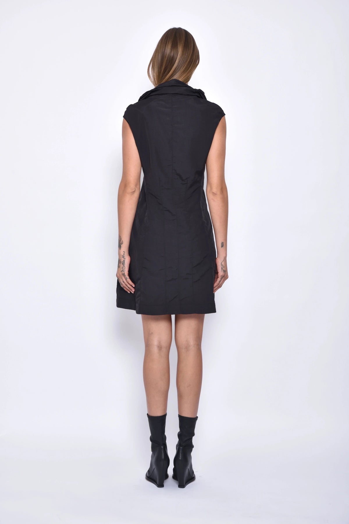 Back view of SIMPLY MILA Modern Juliet dress for women, featuring stylish design and elegant fit in a contemporary dress style.