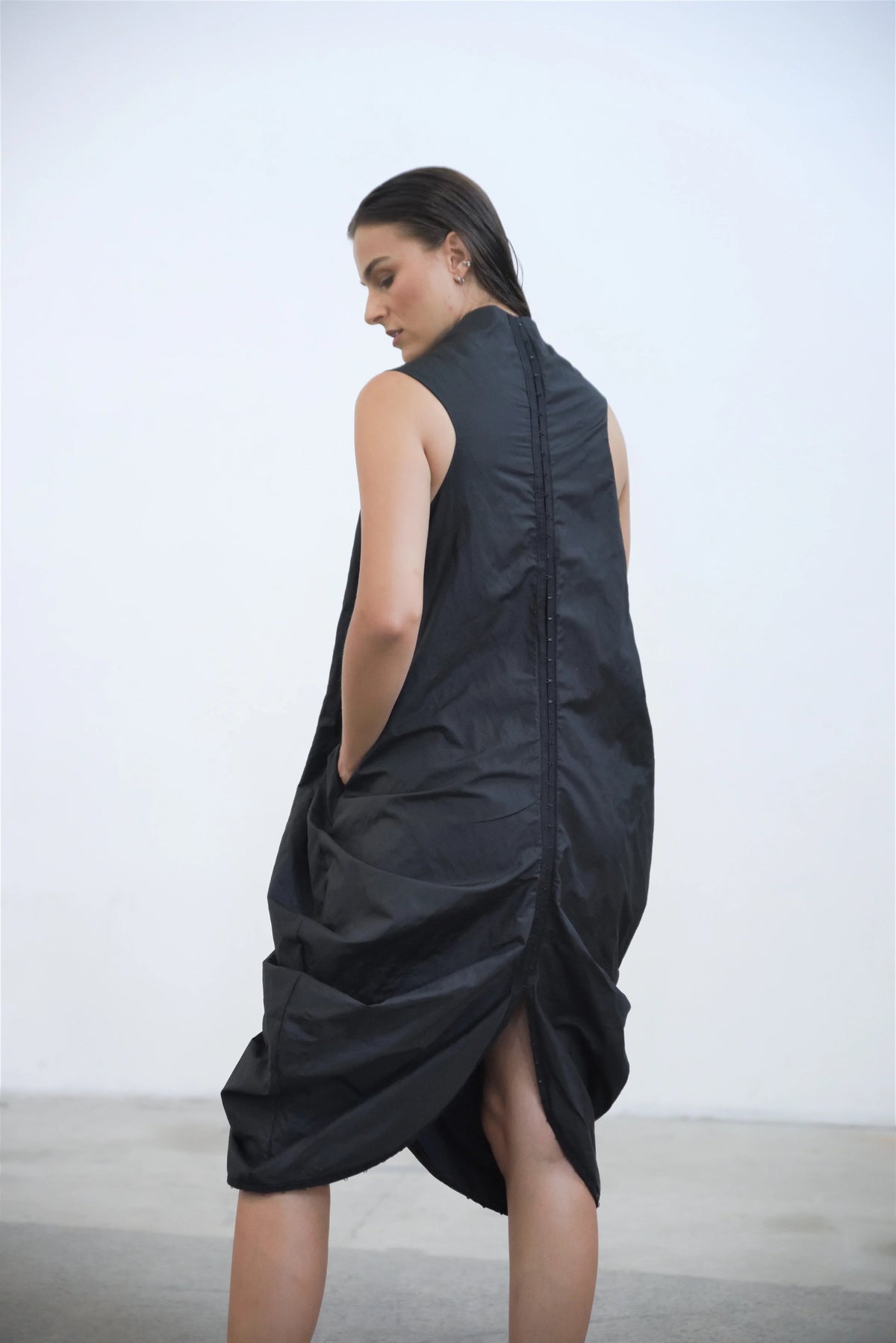 Elegant Athena dress by SIMPLY MILA Modern Women's Clothing, flowing fabric and stylish design perfect for casual or formal wear.