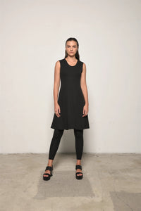 Sleeveless Traveler Dress by SIMPLY MILA Modern Women's Clothing, casual dress with lightweight fabric and relaxed fit.