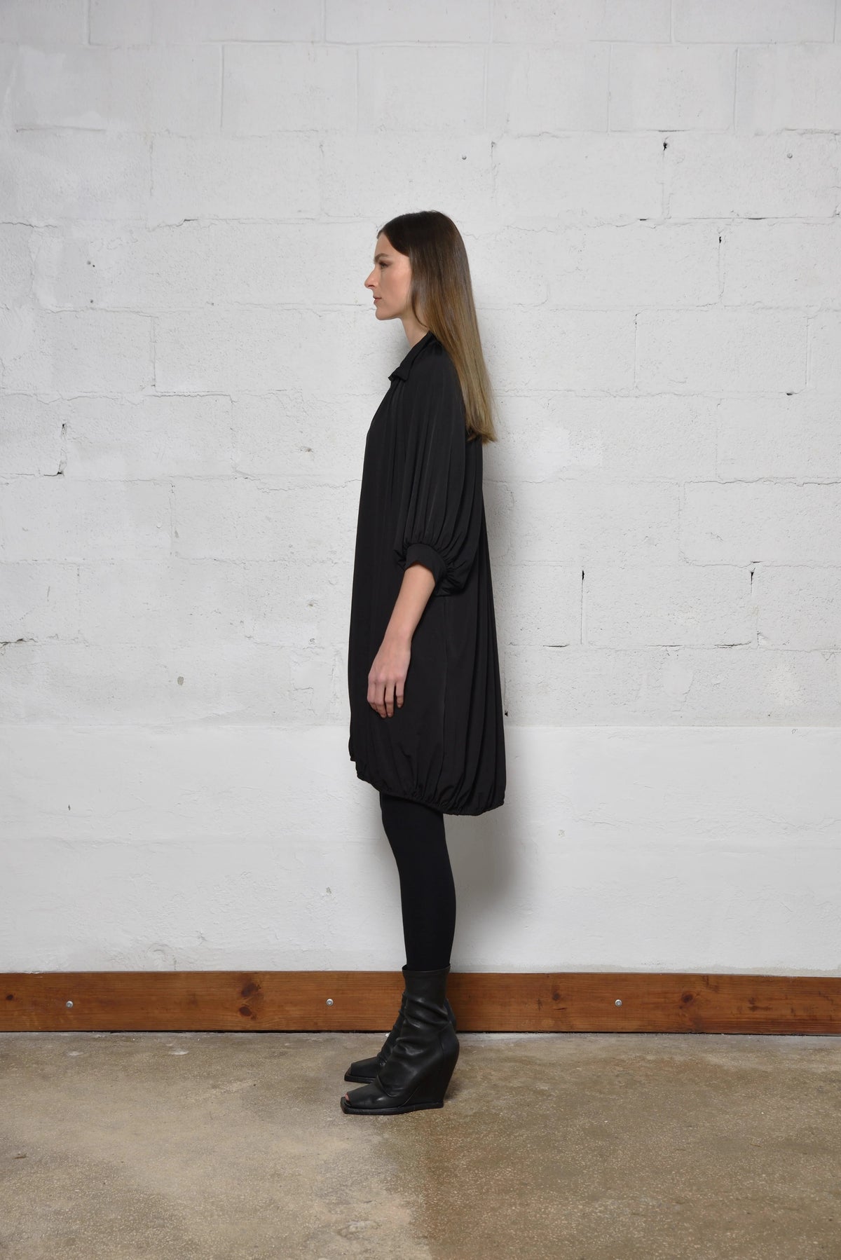 Elegant poetry dress by SIMPLY MILA featuring a flowing design and floral pattern, perfect for modern women's fashion.