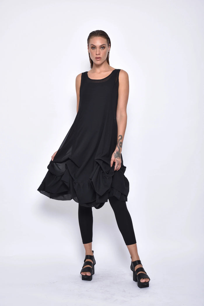 Simply Mila Aura dress, modern women’s dress in soft fabric with a stylish, flowing design perfect for casual or formal occasions.