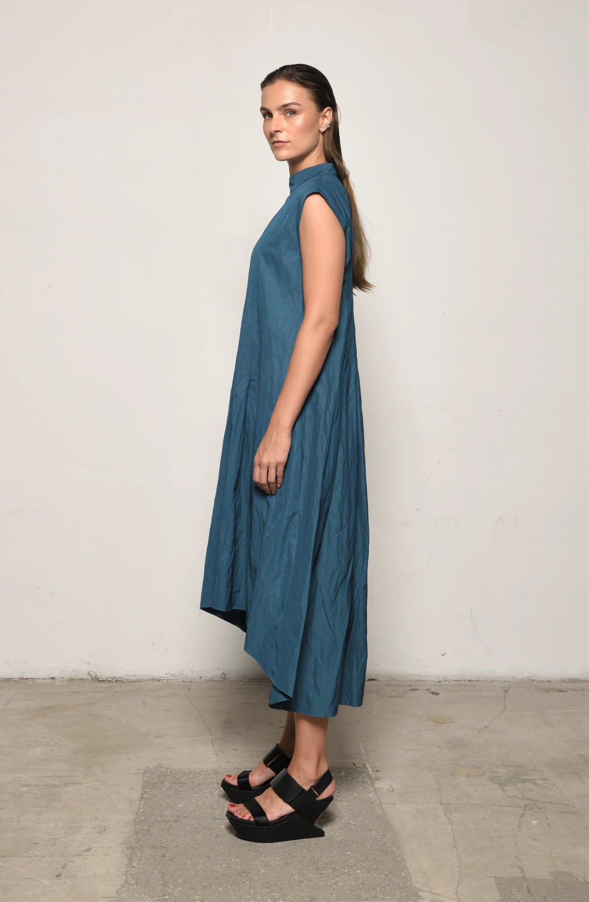 Elegant Gaia dress by SIMPLY MILA Modern Women's Clothing, featuring a flowy fabric and stylish design perfect for casual or formal wear.