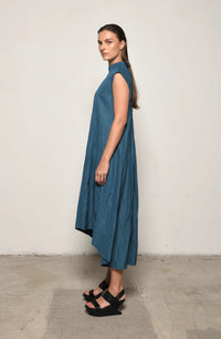 Elegant Gaia dress by SIMPLY MILA Modern Women's Clothing, featuring a flowy fabric and stylish design perfect for casual or formal wear.
