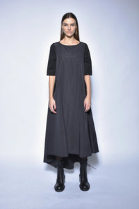 Elegant high-low gown from SIMPLY MILA Modern Women's Clothing, flowing dress with a stylish hemline in soft fabric.