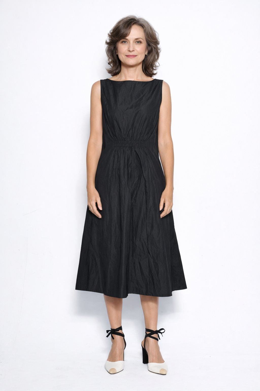 Elegant Jackie O dress by SIMPLY MILA Modern Women's Clothing, featuring a stylish silhouette and classic design.