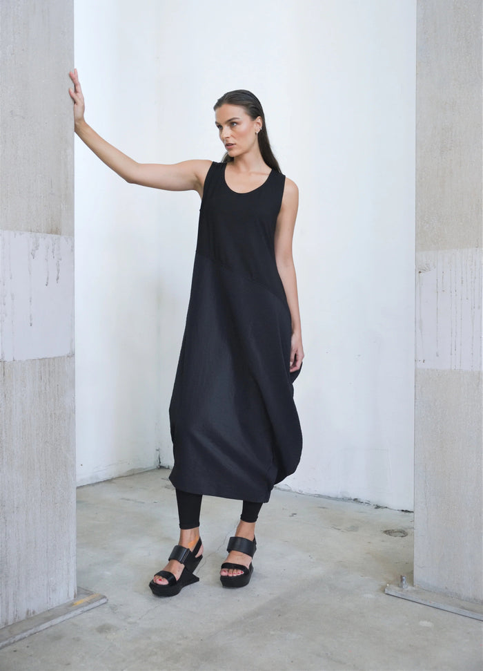 Sleeveless Babylon dress by SIMPLY MILA Modern Women's Clothing, featuring a stylish design and comfortable fit.