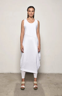 Sleeveless Babylon dress by SIMPLY MILA, modern women's dress with a stylish, sleeveless design and vibrant fabric detail.