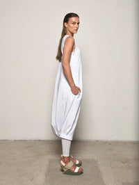 Sleeveless Babylon dress by SIMPLY MILA Modern Women's Clothing featuring a stylish design and flowing fabric.