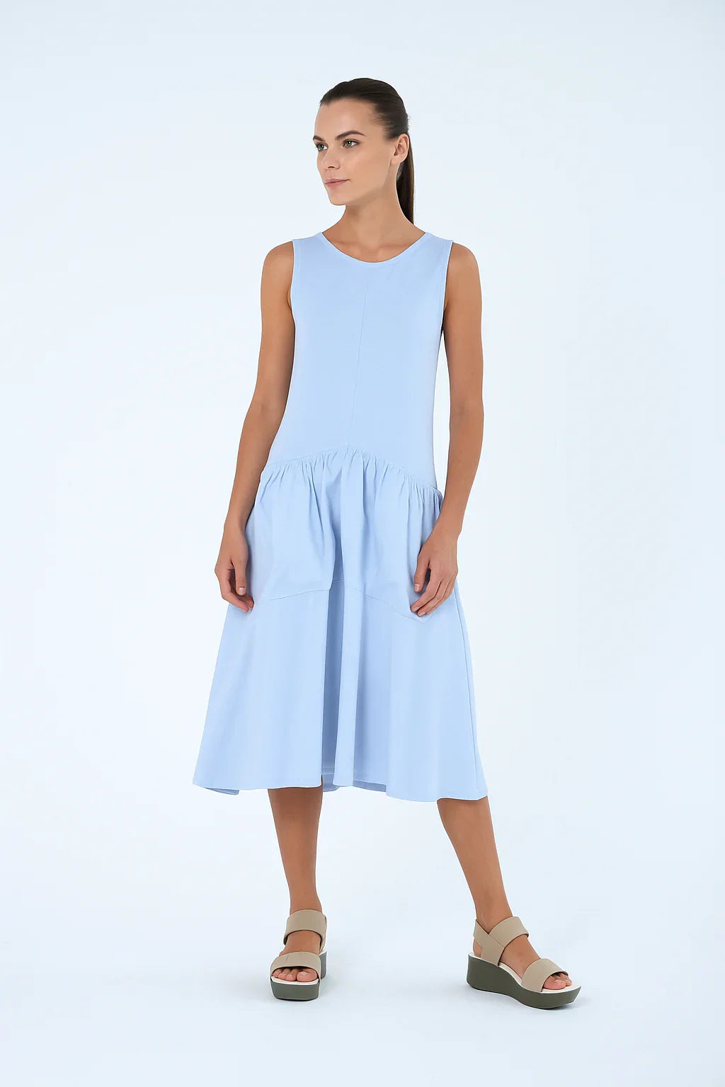SIMPLY MILA Pocket Bags dress for women, featuring a stylish dress with pocket details, ideal for modern women's fashion.