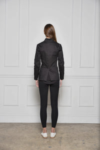 Elegant Baste Stitch jacket from SIMPLY MILA Modern Women's Clothing, featuring detailed stitching and a stylish design.
