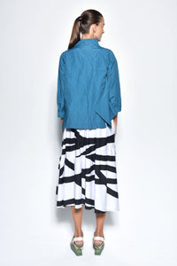 Simply Mila Tokyo Jacket, modern women's jacket in ink color, featuring stylish design and tailored fit.