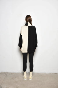 Simply Mila Ying Yan sweater, a stylish women's knit sweater in a cozy design, shown in a neutral color.