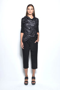 Front view of a stylish Chloe top from SIMPLY MILA Modern Women's Clothing, featuring a flattering fit and contemporary design.