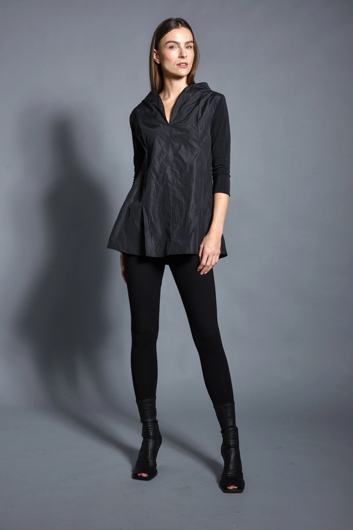 Reversible women's top from SIMPLY MILA, stylish modern tops with versatile design, shown in a natural fabric and color.
