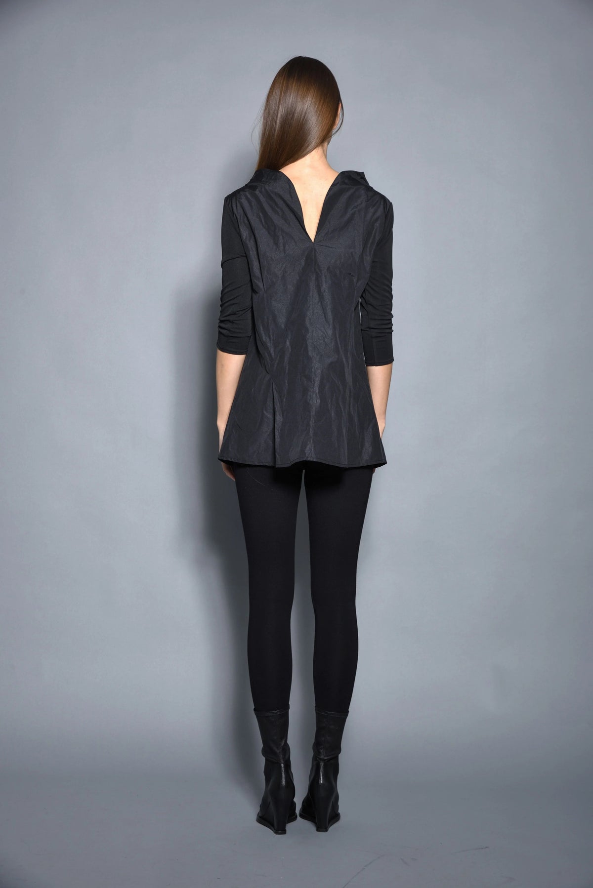Reversible women's top from SIMPLY MILA featuring a stylish, versatile design in soft fabric, perfect for modern casual wear.
