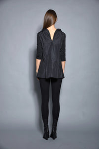 Reversible women's top from SIMPLY MILA featuring a stylish, versatile design in soft fabric, perfect for modern casual wear.