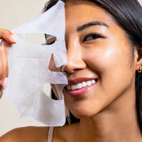 Solawave Hydrating Sheet Mask for skincare, featuring a pack of soothing, moisturizing facial sheet masks in natural packaging.
