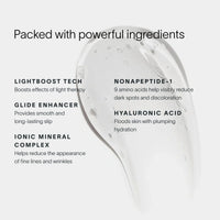 Solawave Light Therapy Boosting Wand Activating Serum for skincare, featuring a sleek applicator and serum in a modern bottle.