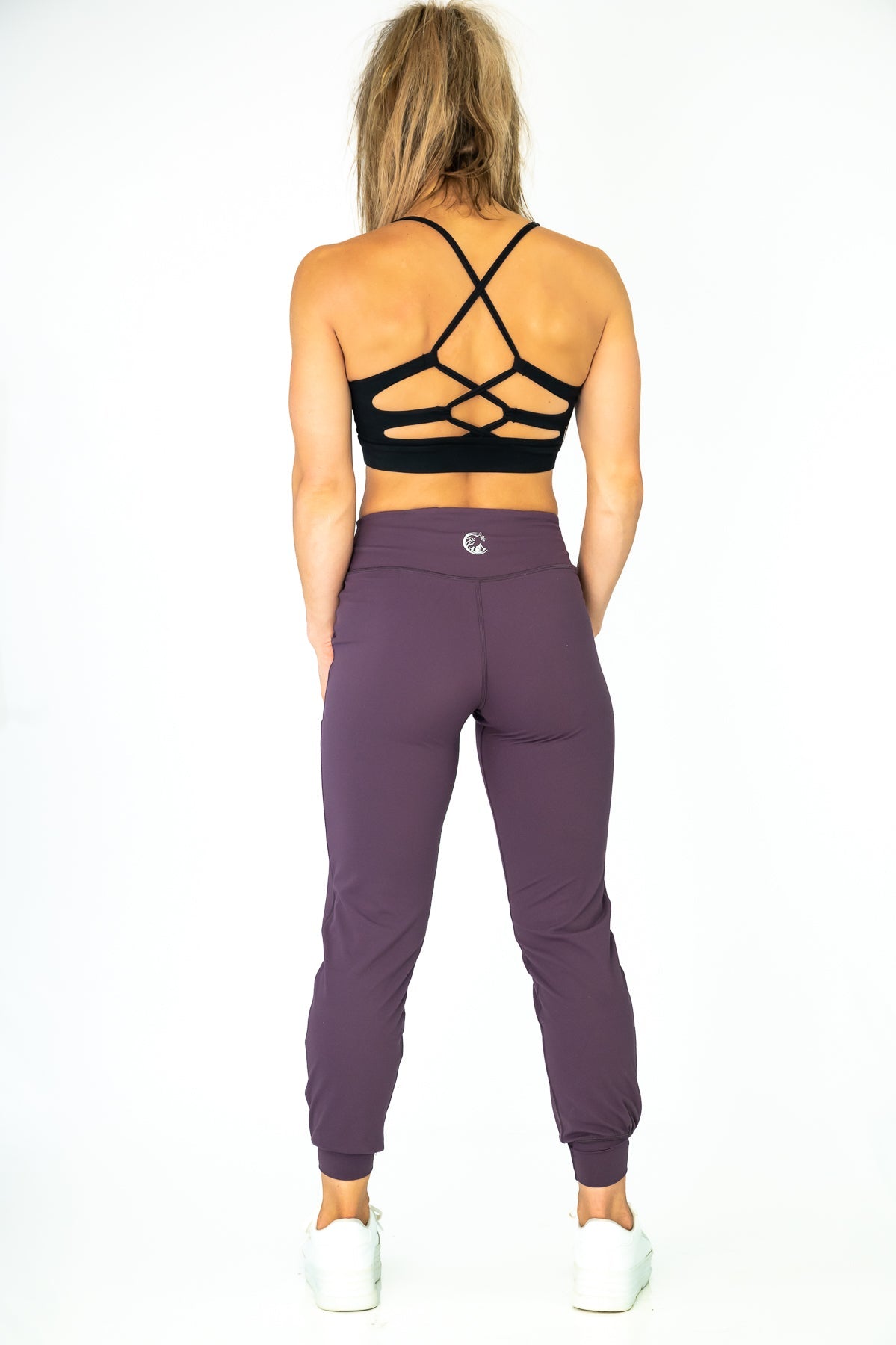 Soul Fire Apparel Co Hatha Sports Bra with supportive design and vibrant color, shown on a mannequin.