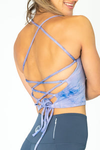 Alpine Butterfly Knot Crop top by Soul Fire Apparel Co featuring a stylish butterfly knot design and fitted silhouette.