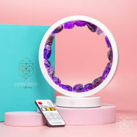 Stress Less, Sleep More – Amethyst Healing Lamp