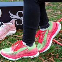 Pink Swift Running athletic shoes for women, stylish and comfortable athletic footwear from EQUUS Women collection.
