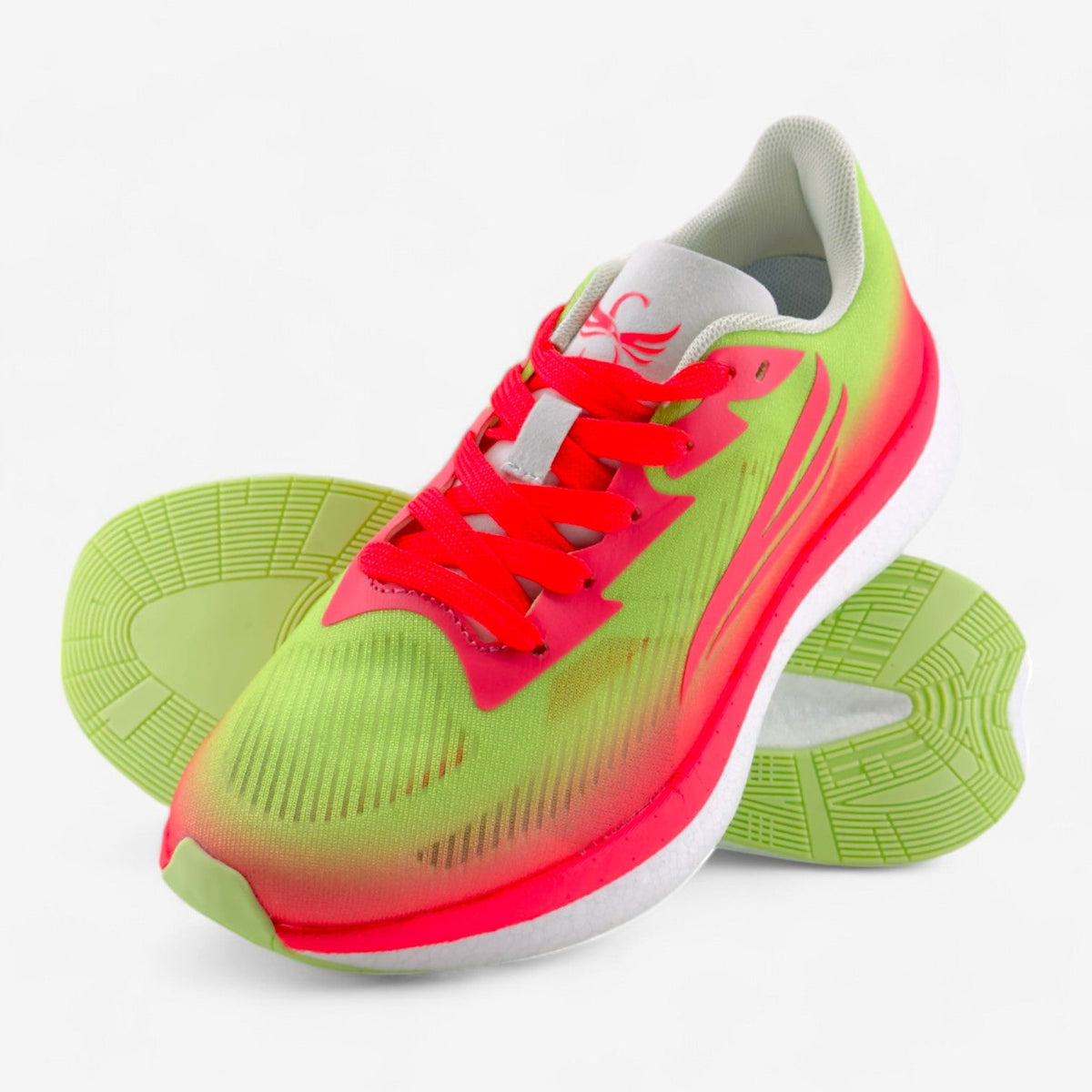 Pink Swift Running athletic shoes for women, part of the EQUUS collection, featuring a comfortable and stylish design.