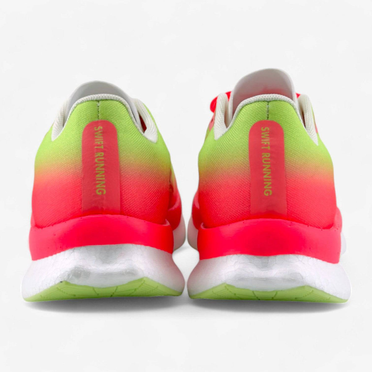 Pink Swift Running athletic shoes for women from EQUUS, featuring a stylish design and comfortable fit for active wear.