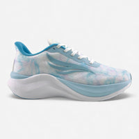 Blue CELER Women athletic shoes by Swift Running, featuring a comfortable design and sporty style for active wear.