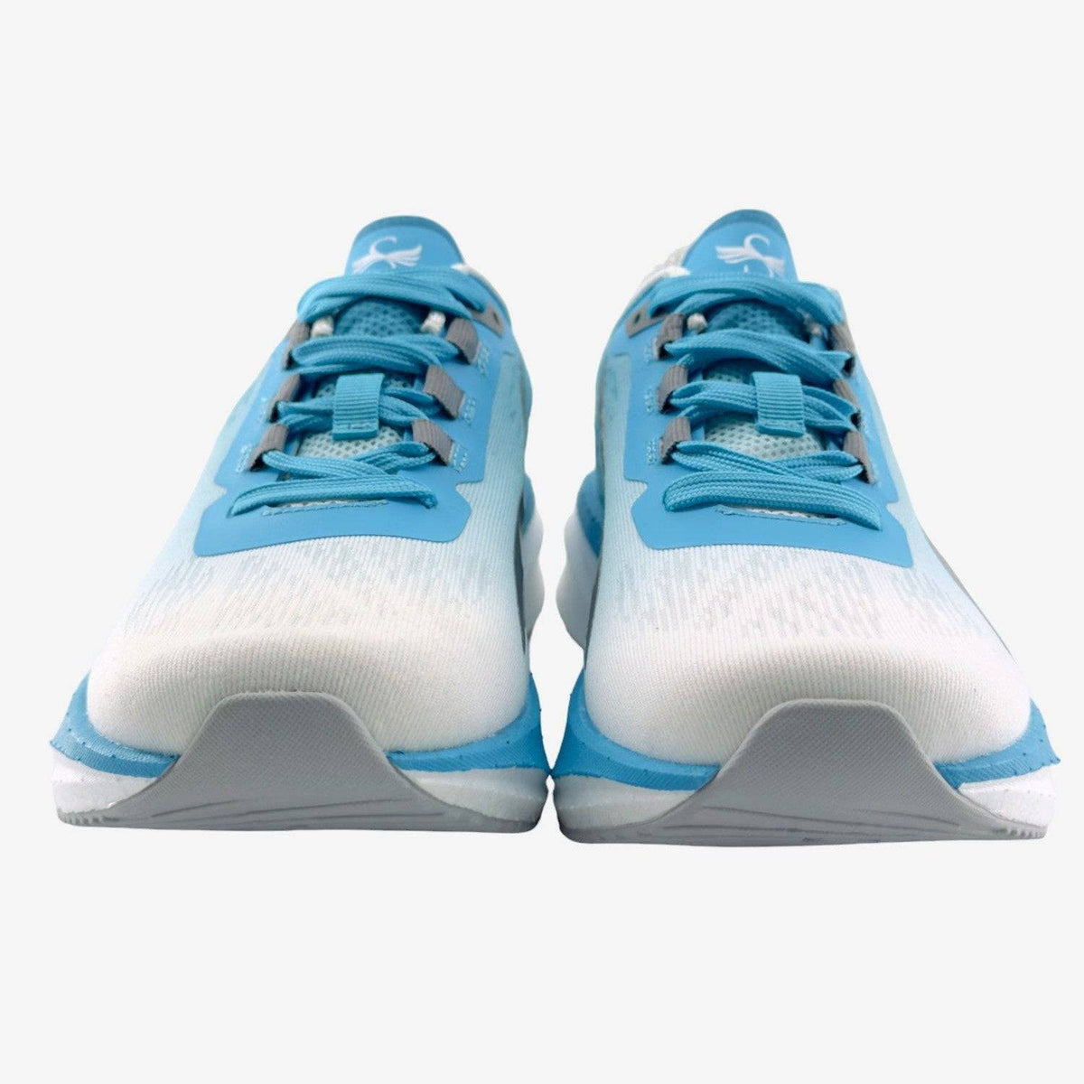 Blue Swift Running HORUS Women athletic shoes with breathable mesh and cushioned soles for comfortable active wear.