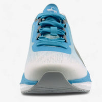 Blue Swift Running HORUS Women athletic shoes with breathable mesh upper and cushioned sole for comfortable running.