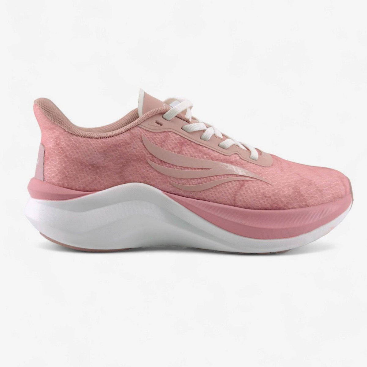 Pink CELER Women athletic shoes by Swift Running featuring a sleek design and comfortable fit for active wear.