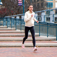 Pink CELER Women athletic shoes by Swift Running, featuring a sporty design and breathable fabric for active wear.