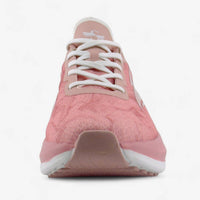 Pink CELER Women athletic shoes by Swift Running, featuring lightweight design and breathable mesh upper.