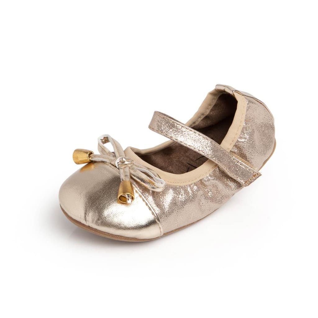 Girls Talaria Flats shoes with straps, featuring a stylish and comfortable design for young children.