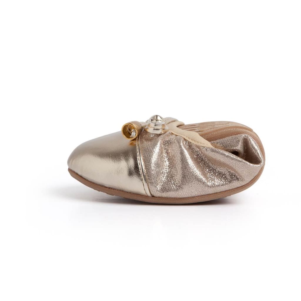 Girls' Talaria Flats with strap, showcasing comfortable and stylish shoes from the Talaria Littles collection.