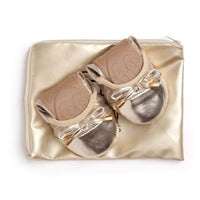 Girls Talaria Flats shoes with straps, featuring a cute and comfortable design perfect for young children.