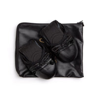 Black Talaria Flats shoes, premium black flats with sleek design, suitable for casual and formal wear.