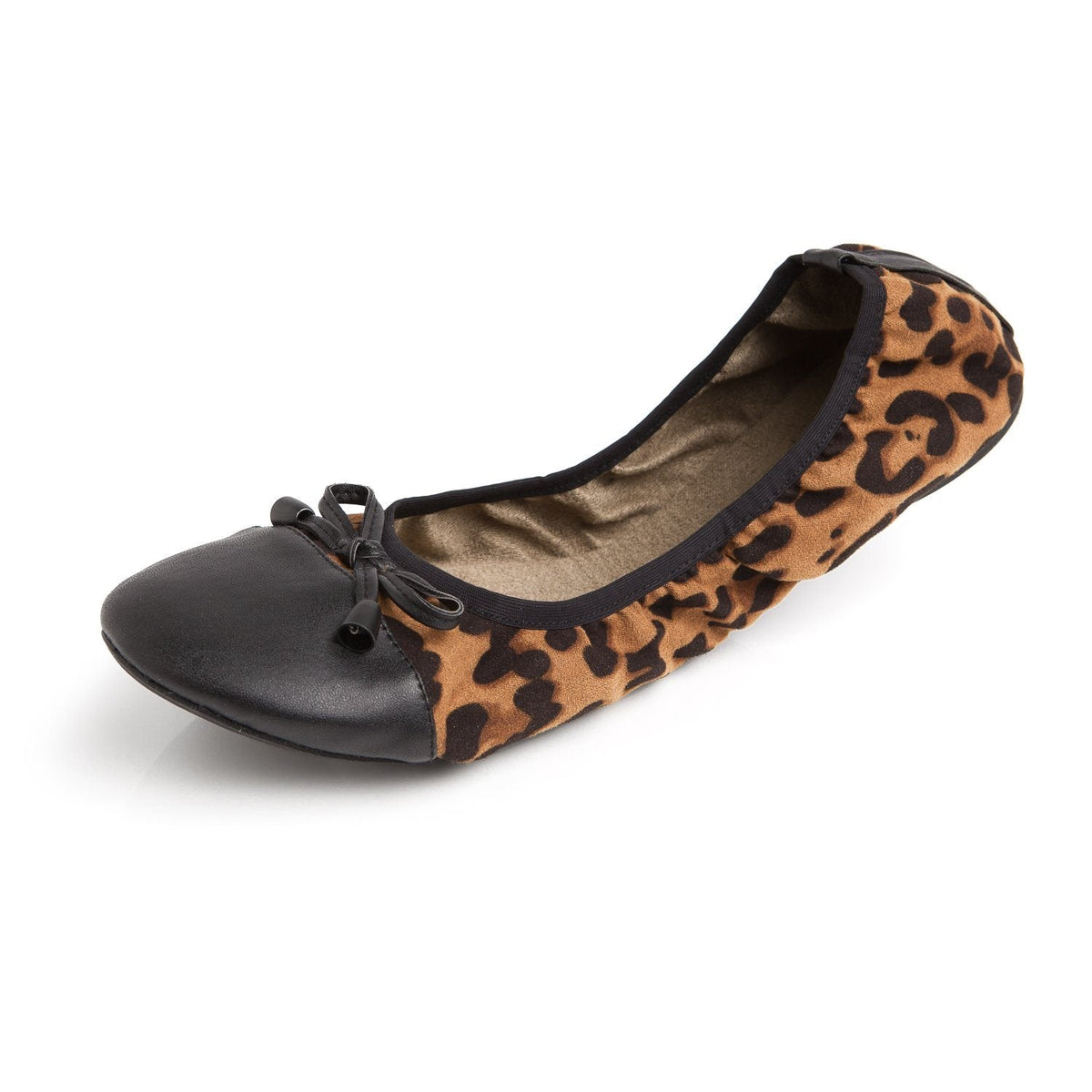 Talaria Flats premium leopard shoes featuring stylish flats with a bold animal print design.